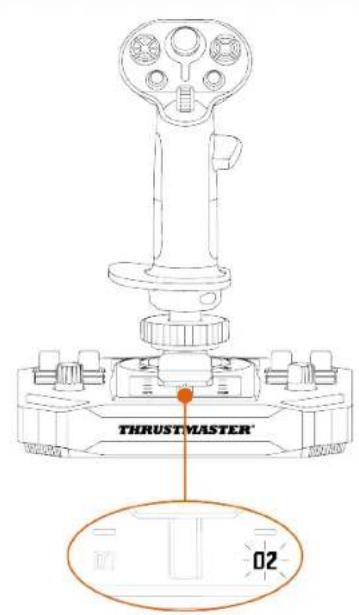 THRUSTMASTER Sol-R 1 Flightstick - Right-handed or Left-handed mode - 1