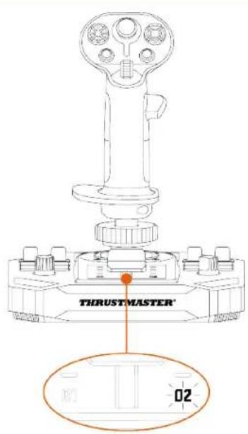 THRUSTMASTER Sol-R 1 Flightstick - Tryb praworęczny lub leworęczny - 1