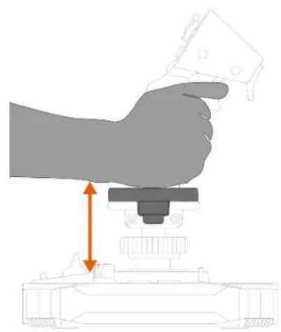THRUSTMASTER Sol-R 1 Flightstick - Höhenadapter - 1