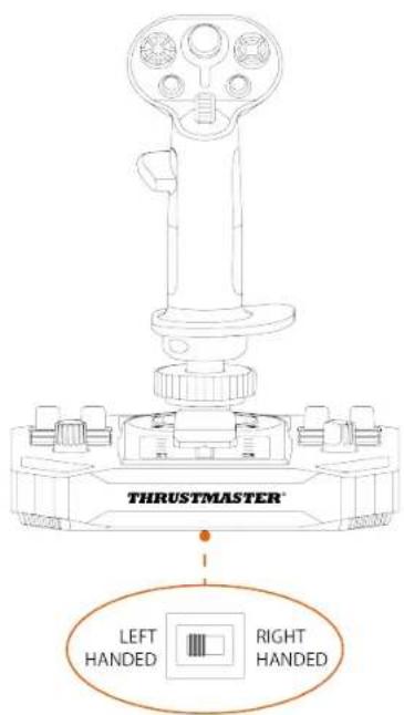 THRUSTMASTER Sol-R 1 Flightstick - Tryb praworęczny lub leworęczny - 4