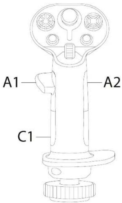 THRUSTMASTER Sol-R 1 Flightstick - תְרָהוּקֹן.1 - 1