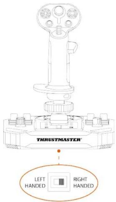 THRUSTMASTER Sol-R 1 Flightstick - Right-handed or Left-handed mode - 14