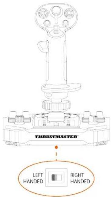 THRUSTMASTER Sol-R 1 Flightstick - Rechtshandige of linkshandige modus - 4