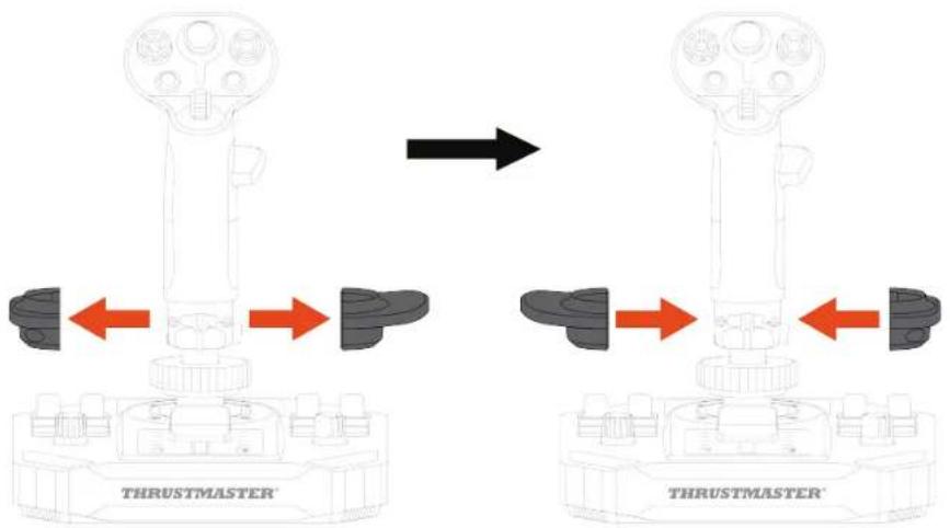 THRUSTMASTER Sol-R 1 Flightstick - 右利手或左利手模式 - 10
