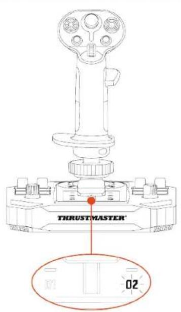 THRUSTMASTER Sol-R 1 Flightstick - Oikea- tai vasenkätinen tila - 1
