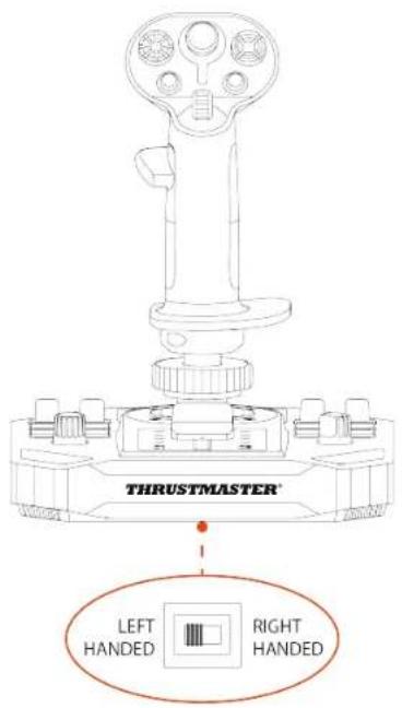 THRUSTMASTER Sol-R 1 Flightstick - Oikea- tai vasenkätinen tila - 4