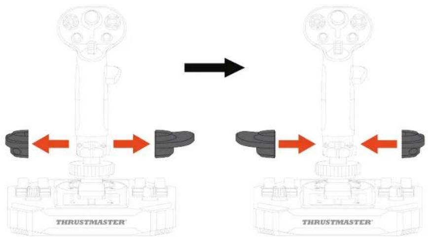 THRUSTMASTER Sol-R 1 Flightstick - Režim pre pravákov alebo Režim pre l'avákov - 8