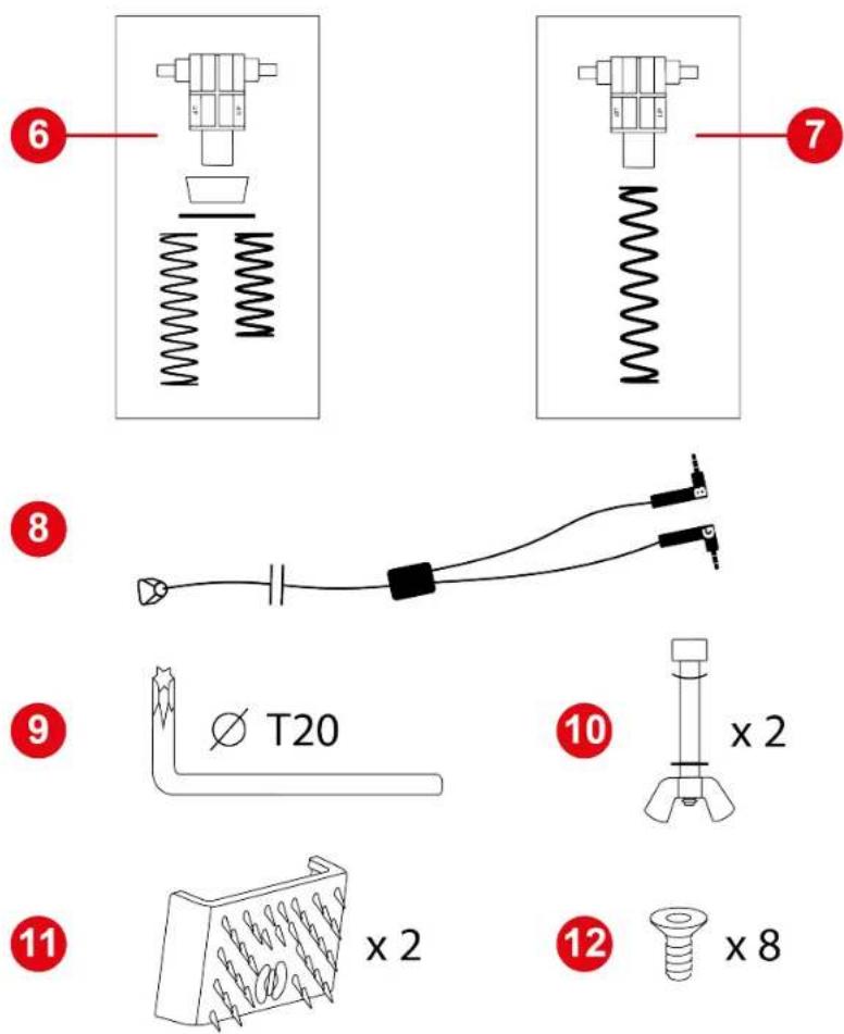 THRUSTMASTER Raceline Pedals LTE - Contenuto della confezione - 2