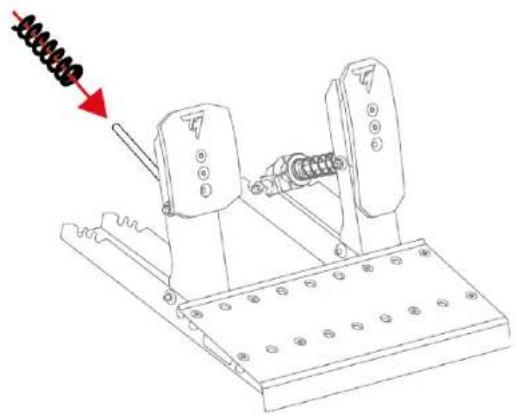 THRUSTMASTER Raceline Pedals LTE - Modificación de resistencia del pedal del freno - 10
