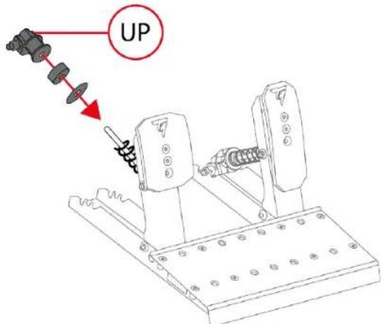 THRUSTMASTER Raceline Pedals LTE - Cambiare la resistenza del pedale del freno - 15