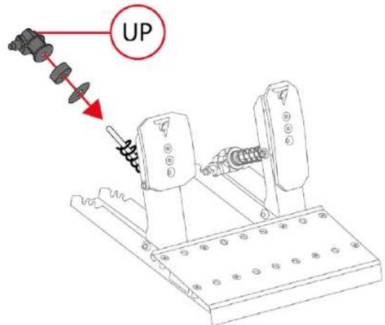 THRUSTMASTER Raceline Pedals LTE - Modifying the brake pedal's resistance - 15