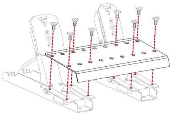 THRUSTMASTER Raceline Pedals LTE - Gevaar op beknelling - 2