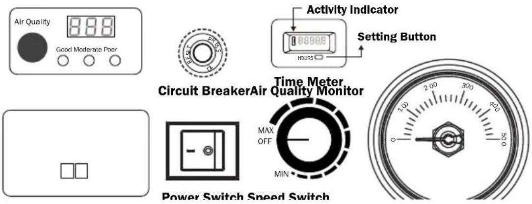 XPower AP-1500 - Installation du cordon d'alimentation - 1