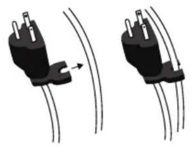 XPower AP-1500 - Organización del cable - 1