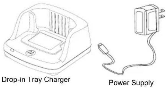 MOTOROLA RMU2040 - Power Supply, Adaptor and Drop-in Tray Charger - 1