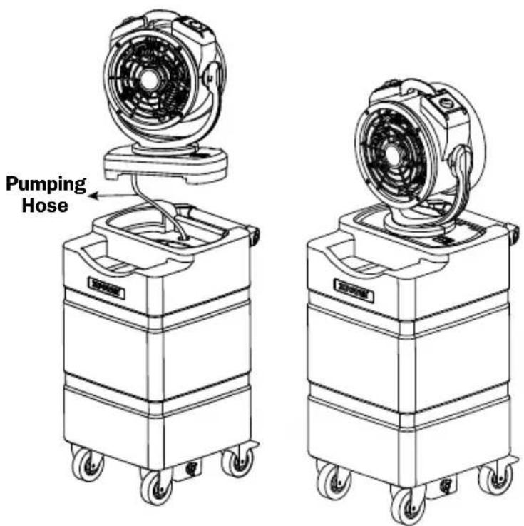 XPower FM-68WK - Connect to a Bucket - 1