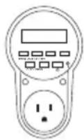 XPower FM-68WK - Utiliser avec la prise de minuterie (Pour le modèle FT-68W et FT-88W) - 1