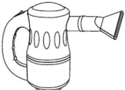 XPower A-3B - Standard Brush / Detail Nozzle - 2