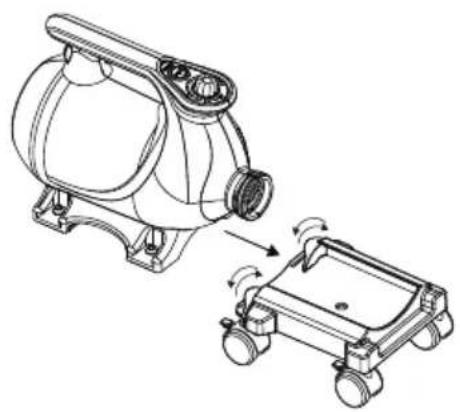 XPower A-16 - Dolly Installation (For Model A-12 / A-16) - 2
