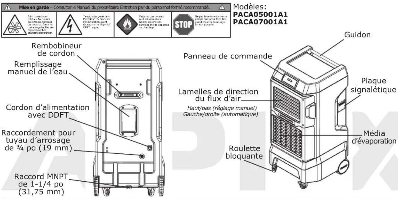 Portacool Apex PACA12001A1 - VUE D'ENSEMBLE - 1