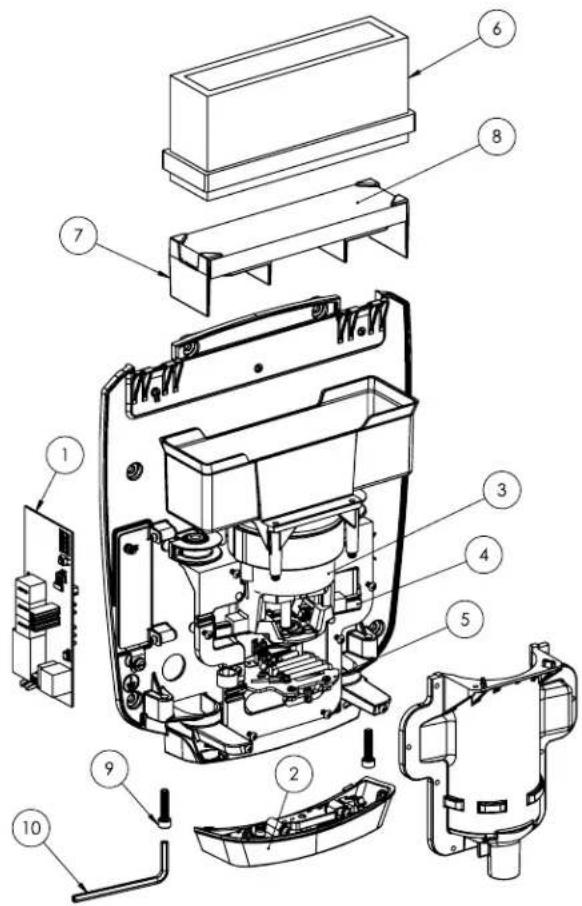 Bradley Aerix+ 2923-287401 - Liste des Pièces de Rechange - 1