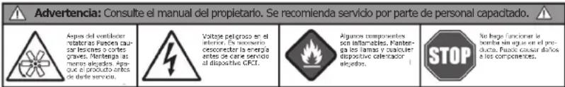 Portacool Apex PACA65001A1 - CÓDIGOS DE ALERTA - 1