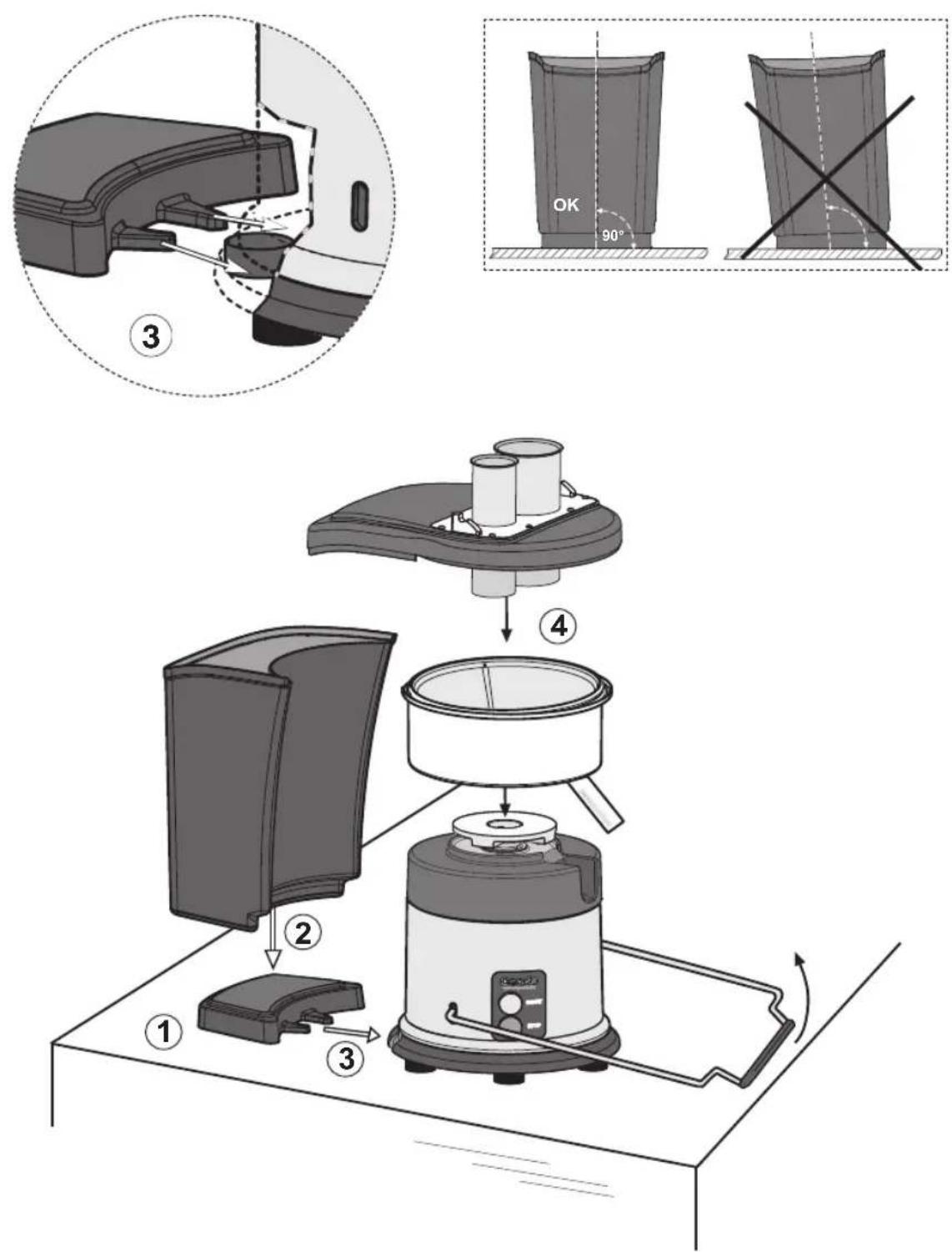 Ceado ES700 - "IN counter" installation (Fig. B) - 1