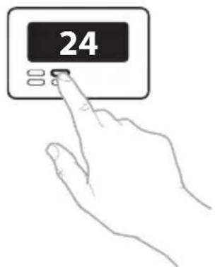 HONEYWELL RTH21B - Retire la cubierta frontal del termostato - 1