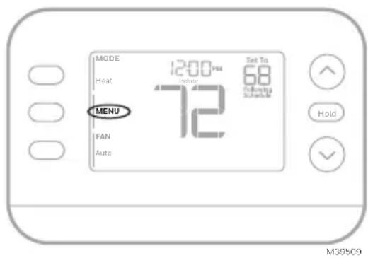 HONEYWELL RTH21B - System Setup - 1