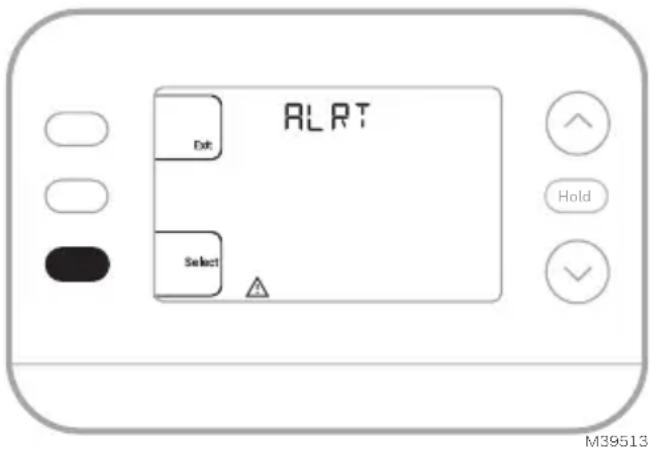 HONEYWELL RTH21B - Alertas - 1
