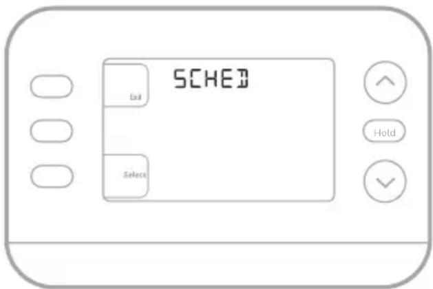 HONEYWELL RTH21B - Ajustement des horaires des programmes - 1