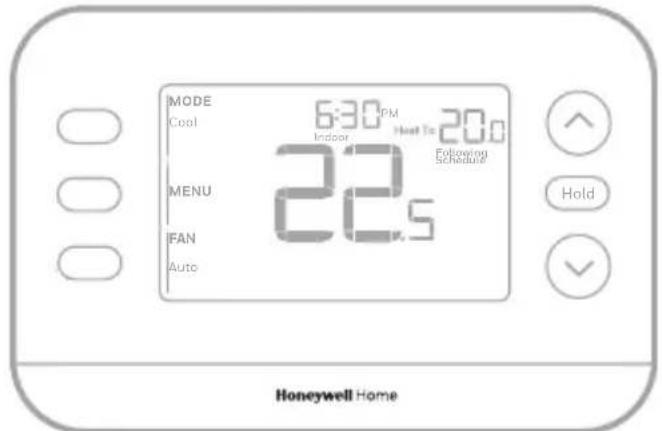 HONEYWELL RTH21B - Reemplazo de la pieza decorativa - 1