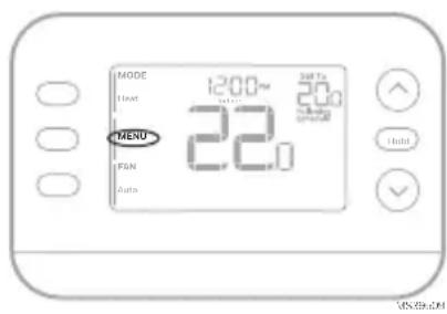 HONEYWELL RTH21B - Configuración del sistema - 1