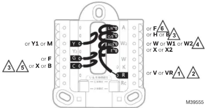 HONEYWELL RTH21B - IMPORTANT: Do NOT - 1