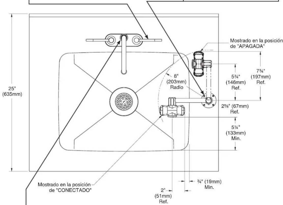Bradley S19274E - Instalación — Lavador de ojos - 7