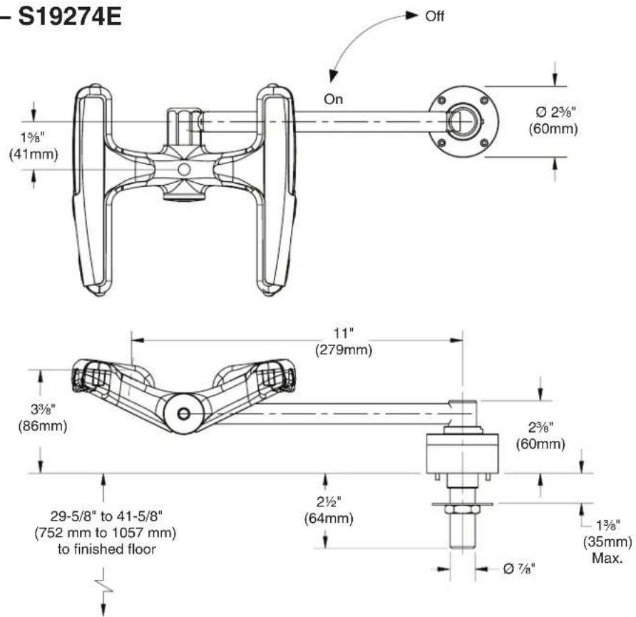 Bradley S19274E - Supplies Required: - 5