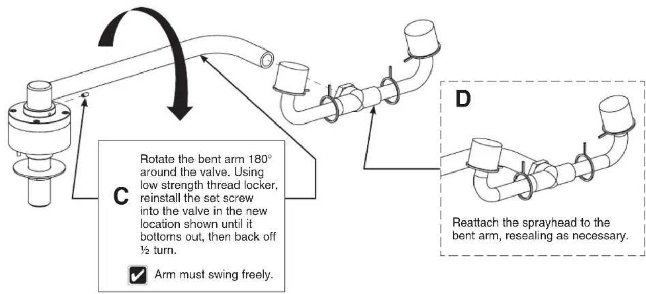 Bradley S19274E - Installation — Left-Hand Units (Classic) - 4