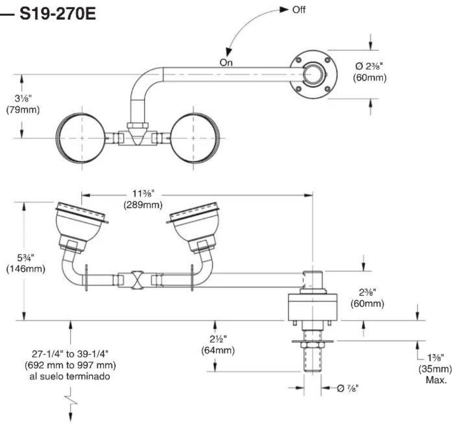 Bradley S19274E - Materiales necesarios: - 5