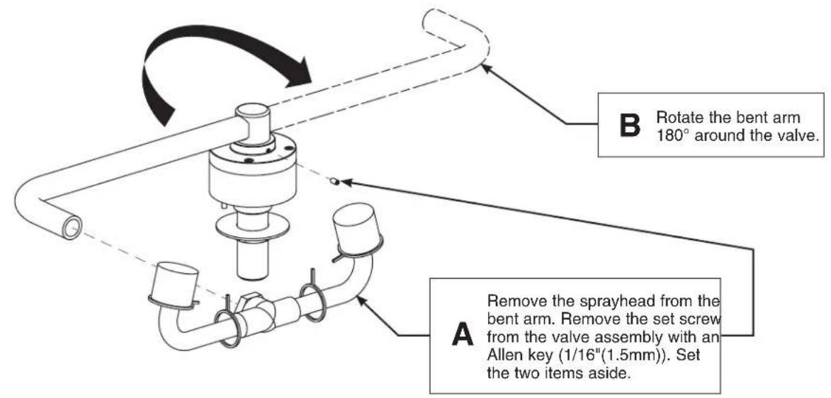 Bradley S19274E - Installation — Left-Hand Units (Classic) - 3