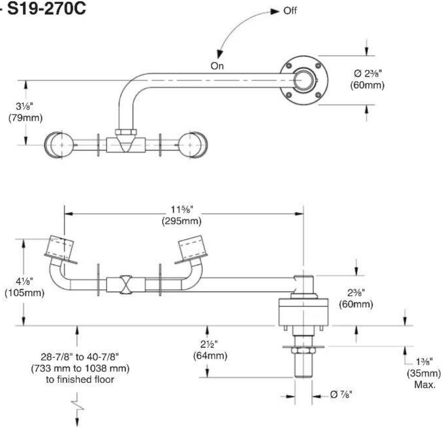 Bradley S19274E - Supplies Required: - 2