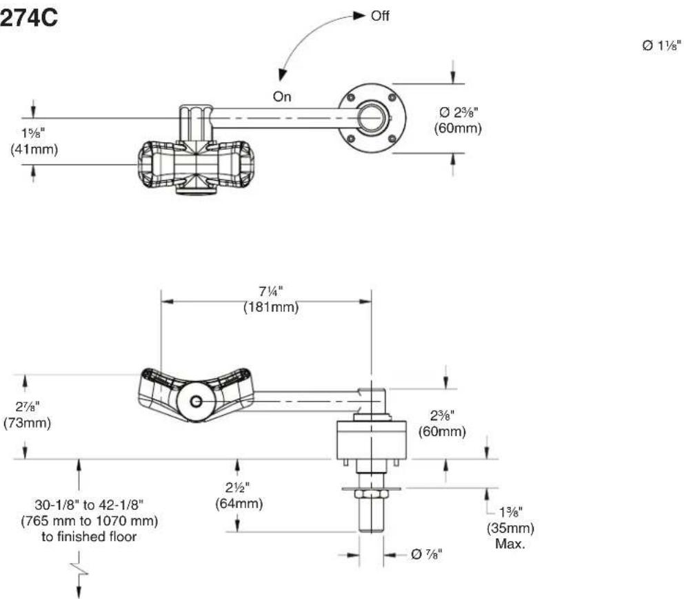 Bradley S19274E - Supplies Required: - 3