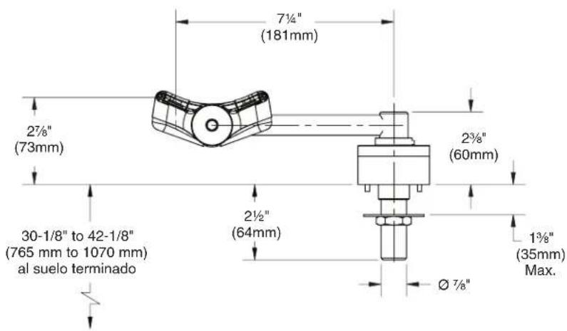 Bradley S19274E - Materiales necesarios: - 4