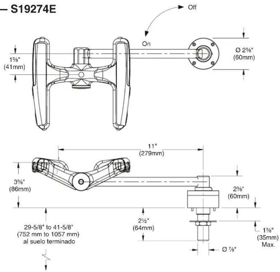Bradley S19274E - Materiales necesarios: - 6