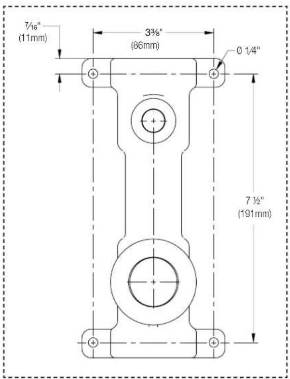 Bradley S19224FW - Install Eyewash - 2
