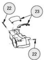 Bradley S19224FW - Service Parts List - Bowl and Hub - 7