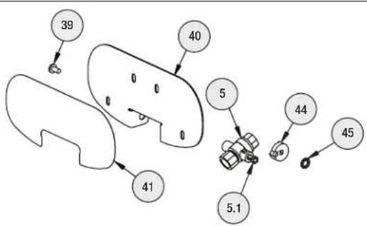 Bradley S19224FW - Service Parts List - Bowl and Hub - 13