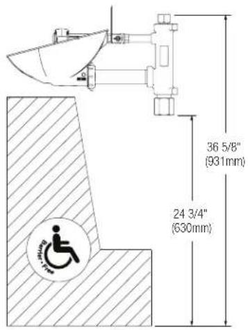 Bradley S19224EW - Dimensions - 2