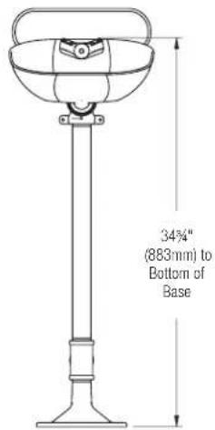 Bradley S19214FW - Dimensions - 2