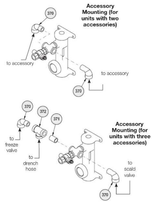 Bradley S19214FW - Service Parts and Parts List — Base and Drain - 4
