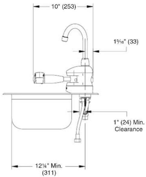 Bradley S19-500 - Dimensions – S19-500T & S19-505T - 2